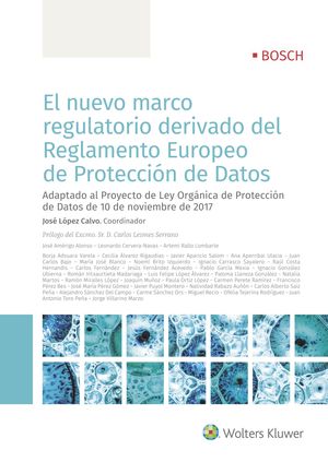 [9788490902837] NUEVO MARCO REGULATORIO DERIVADO DEL REGLAMENTO EUROPEO DE PROTECCIÓN DE DATO, EL