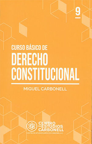 [9786079721442] CURSO BÁSICO DE DERECHO CONSTITUCIONAL #9 - 1.ª ED. 2015