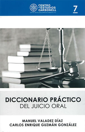 [9786078493289] DICCIONARIO PRÁCTICO DEL JUICIO ORAL #7 - 1.ª ED. 2018