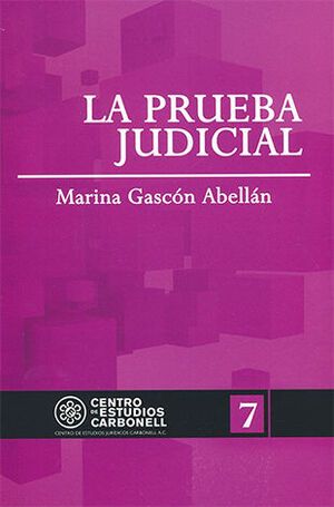 [9786078493302] PRUEBA JUDICIAL, LA #7 - 1.ª ED. 2018
