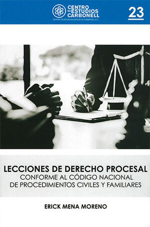 [9786078493708] LECCIONES DE DERECHO PROCESAL #23 - 1.ª ED. 2023