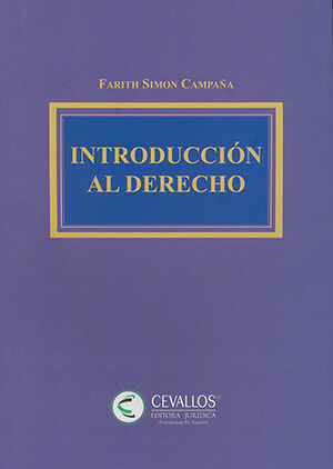 [9789942794314] INTRODUCCIÓN AL DERECHO