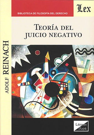 [9789972238888] TEORIA DEL JUICIO NEGATIVO