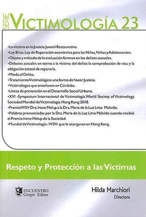 [9789877790054] RESPETO Y PROTECCIÓN A LAS VÍCTIMAS