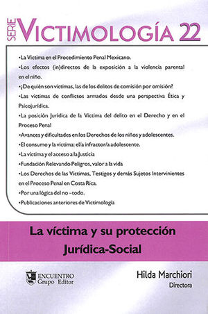 [9789874078896] VÍCTIMA Y SU PROTECCIÓN JURÍDICO-SOCIAL, LA