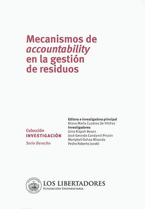 [9789589146842] MECANISMOS DE ACCOUNTABILITY EN LA GESTIÓN DE RESIDUOS