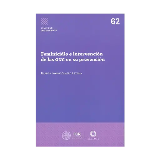 [9786075601939] FEMINICIDIO E INTERVENCIÓN DE LAS ONG EN SU PREVENCIÓN - 1.ª ED. 2025