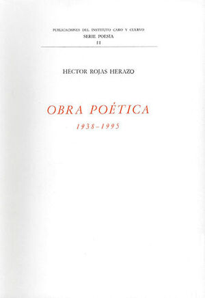[9789586112963] OBRA POETICA 1938-1995