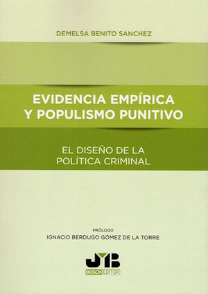 [9788412192056] EVIDENCIA EMPÍRICA Y POPULISMO PUNITIVO