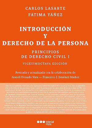 [9788413816555] PRINCIPIOS DE DERECHO CIVIL # I - 28.ª ED. 2023 REVISADA Y ACTUALIAZADA