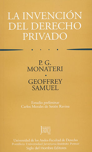 [9789586650823] INVENCION DEL DERECHO PRIVADO, LA