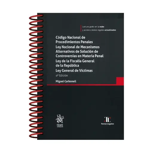 [9788410951327] CÓDIGO NACIONAL DE PROCEDIMIENTOS PENALES - 4ª ED. 2025 (ARILLAS Y PASTA DURA)