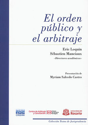 [9789587386615] ORDEN PÚBLICO Y EL ARBITRAJE, EL