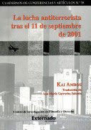 [9789587101898] LUCHA ANTITERRORISTA TRAS EL 11 DE SEPTIEMBRE DE 2001, LA