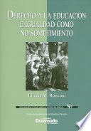 [9789587729023] DERECHO A LA EDUCACIÓN E IGUALDAD COMO NO SOSTENIMIENTO