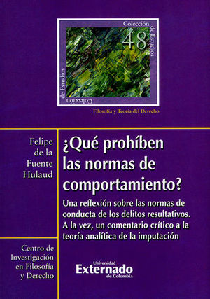 [9789587901320] QUÉ PROHÍBEN LAS NORMAS DE COMPORTAMIENTO?