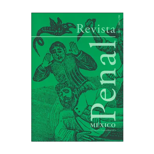 [20747002M1305] REVISTA PENAL MÉXICO NUM. 05 SEPTIEMBRE 2013