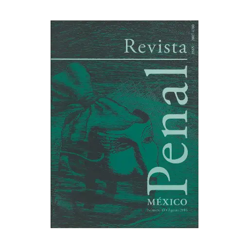 [20747002M1610] REVISTA PENAL MEXICO NUM. 10 AGOSTO