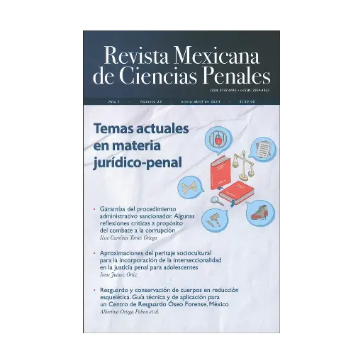 [REVMEXCPE2224] REVISTA MEXICANA DE CIENCIAS PENALES NÚM. 22 (ENERO-ABRIL 2024) TEMAS ACTUALES EN MATERIA JURÍDICO-PENAL