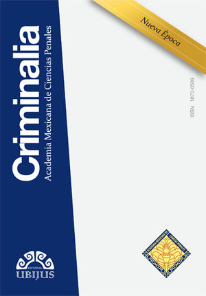 [ACAMEX820216] CRIMINALIA AÑO LXXXII - 02 REVISTA DE LA ACADEMIA MEXICANA DE CIENCIAS PENALES
