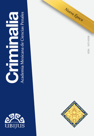 [ACAMEX820316] CRIMINALIA AÑO LXXXII - 03 REVISTA DE LA ACADEMIA MEXICANA DE CIENCIAS PENALES