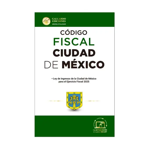 [7503039066335] CÓDIGO FISCAL CIUDAD DE MÉXICO - 3.ª ED. 2025