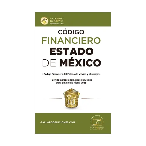 [7503039066342] CÓDIGO FINANCIERO ESTADO DE MÉXICO - 3.ª ED. 2025