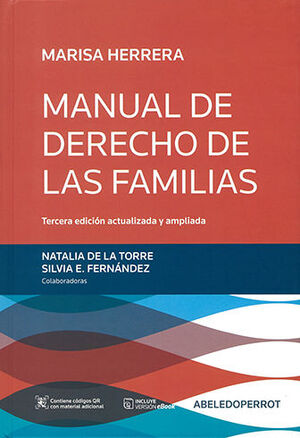 [9789502030722] MANUAL DE DERECHO DE LAS FAMILIAS - 3.ª ED. 2023 ACTUALIZADA Y AMPLIADA