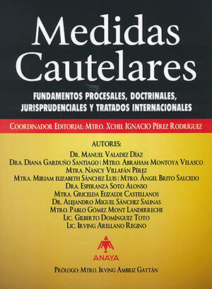 [9789684535893] MEDIDAS CAUTELARES - 1.ª ED. 2024