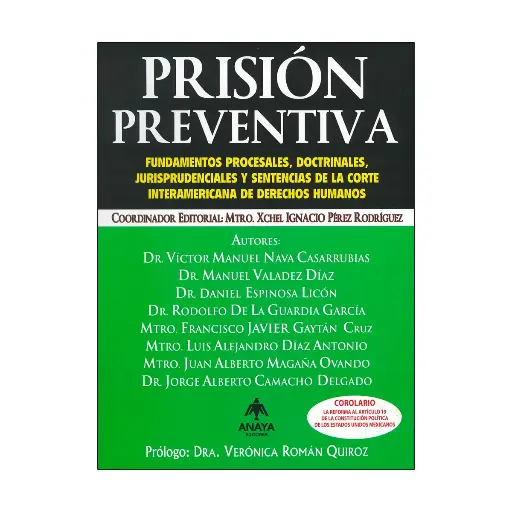 [9789684536135] PRISIÓN PREVENTIVA - 1.ª ED. 2025