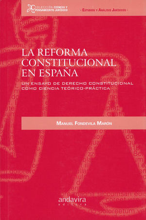 [9788484089520] REFORMA CONSTITUCIONAL EN ESPAÑA, LA