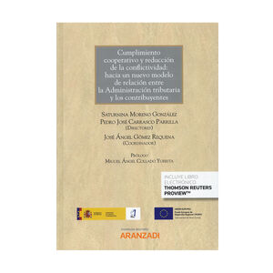 [9788413458441] CUMPLIMIENTO COOPERATIVO Y REDUCCIÓN DE LA CONFLICTIVIDAD (PAPEL + E-BOOK) - 1.ª ED. 2021