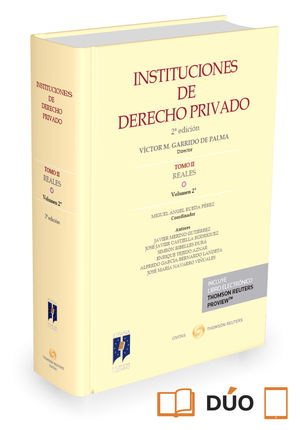 [9788491358077] INSTITUCIONES DE DERECHO PRIVADO TOMO II REALES