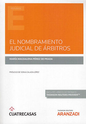 [9788413917580] NOMBRAMIENTO JUDICIAL DE ÁRBITROS (PAPEL + E-BOOK) - 1.ª ED. 2021