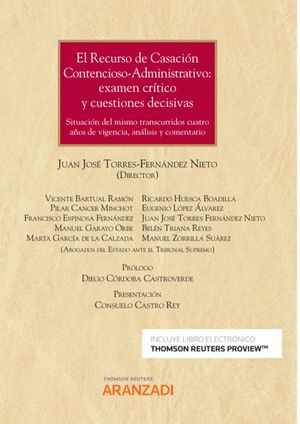 [9788413462646] RECURSO DE CASACIÓN CONTENCIOSO-ADMINISTRATIVO, EL