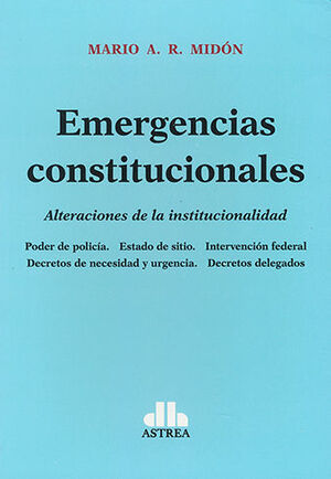 [9789877064018] EMERGENCIAS CONSTITUCIONALES