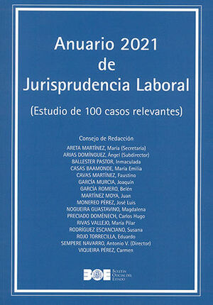[9788434028012] ANUARIO 2021 DE JURISPRUDENCIA LABORAL