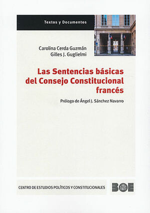 [9788425918735] SENTENCIAS BÁSICAS DEL CONSEJO CONSTITUCIONAL FRANCÉS, LAS