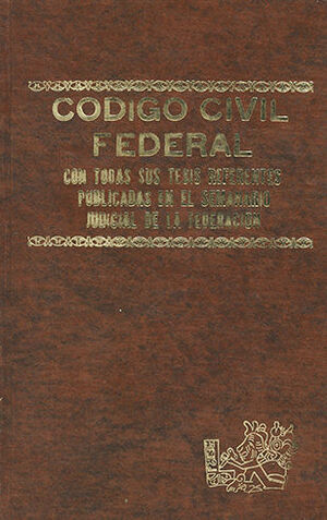 [9789684014909] CODIGO CIVIL FEDERAL