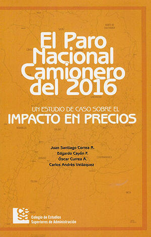 [9789588988290] PARO NACIONAL CAMIONERO DEL 2016, EL