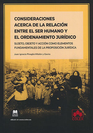 [9788413596532] CONSIDERACIONES ACERCA DE LA RELACIÓN ENTRE EL SER HUMANO Y EL ORDENAMIENTO JURÍDICO - 1.ª ED. 2023