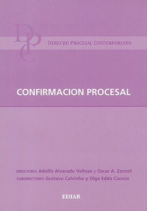 [9789505742233] CONFIRMACION PROCESAL - TOMO I