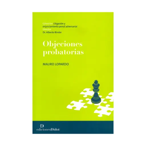 [9789878949079] OBJECIONES PROBATORIAS - 1.ª ED. 2023