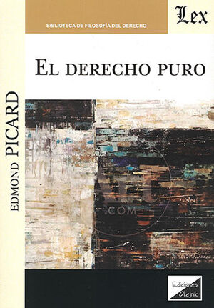 [9789564071138] DERECHO PURO, EL