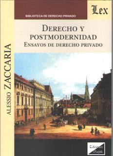 [9789563920741] DERECHO Y POSTMODERNIDAD