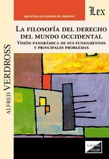 [9789563928754] FILOSOFÍA DEL DERECHO DEL MUNDO OCCIDENTAL, LA - 1.ª ED. 2020