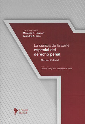 [9789878418230] CIENCIA DE LA PARTE ESPECIAL DEL DERECHO PENAL, LA