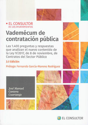[9788470529085] VADEMÉCUM DE CONTRATACIÓN PÚBLICA - 3.ª ED. 2022