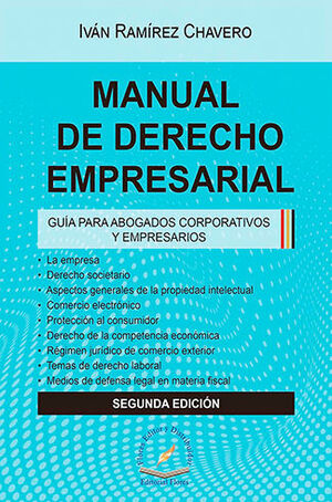 [9786076109595] MANUAL DE DERECHO EMPRESARIAL - 2.ª ED. 2021