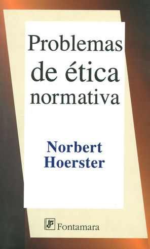 [9789684761537] PROBLEMAS DE ÉTICA  NORMATIVA - 1.ª ED. 1992., - 2ª REIMP 2009